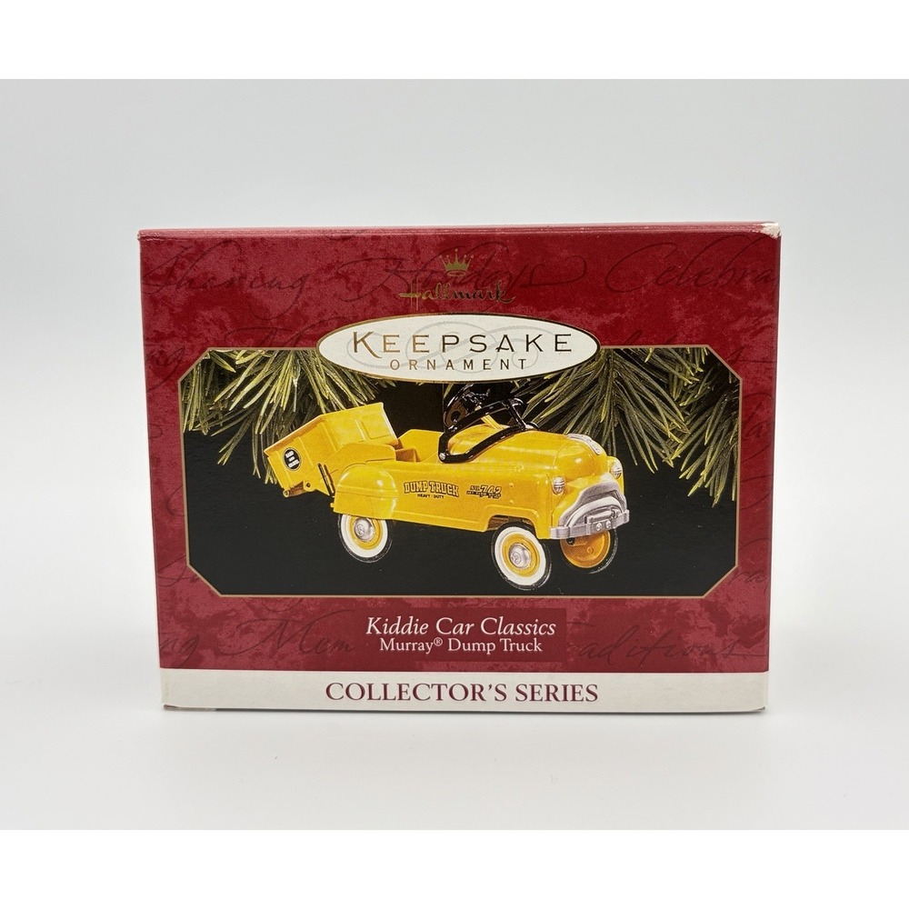 Hallmark Keepsake Ornament 1997 1953 Murray Dump Truck Kiddie Car Classics 4th